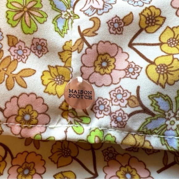 SCOTCH & SODA Maison Scotch Floral Print Camisole Top – Size S - Picture 14 of 15